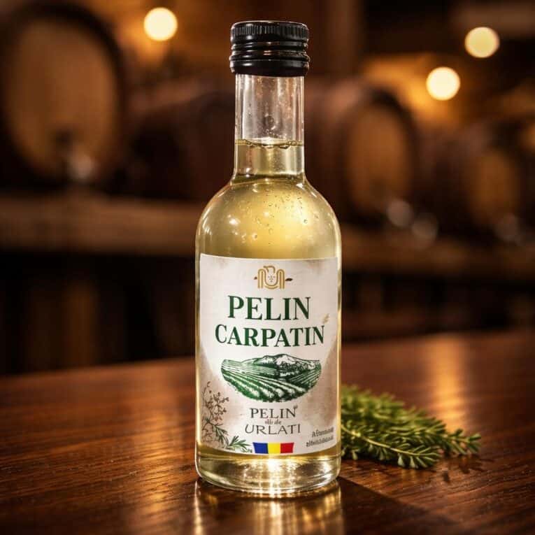 Pelin URLATI 0.187L, băutură aromată naturală, ideală pentru relaxare și sănătate.