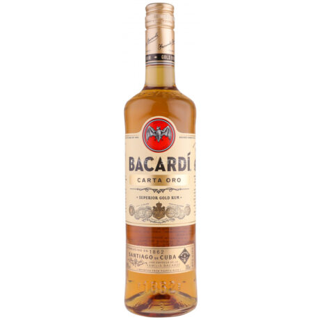 BACARDI CARTA ORO 0.7L 40% SGR