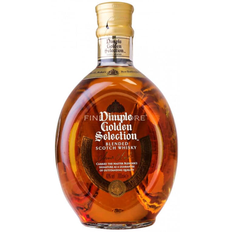 DIMPLE GOLDEN SELECTION whisky 0.7L, whisky scotch de calitate superioară, ambalaj elegant, ideal pe.