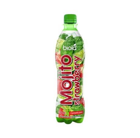 BIOLA MOJITO STRAWBERRY 0.5L (12/bax) SGR
