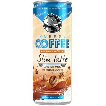 ENERGIZANT HELL 0.25 L (X24)-Coffee slim latte VANILLA SGR